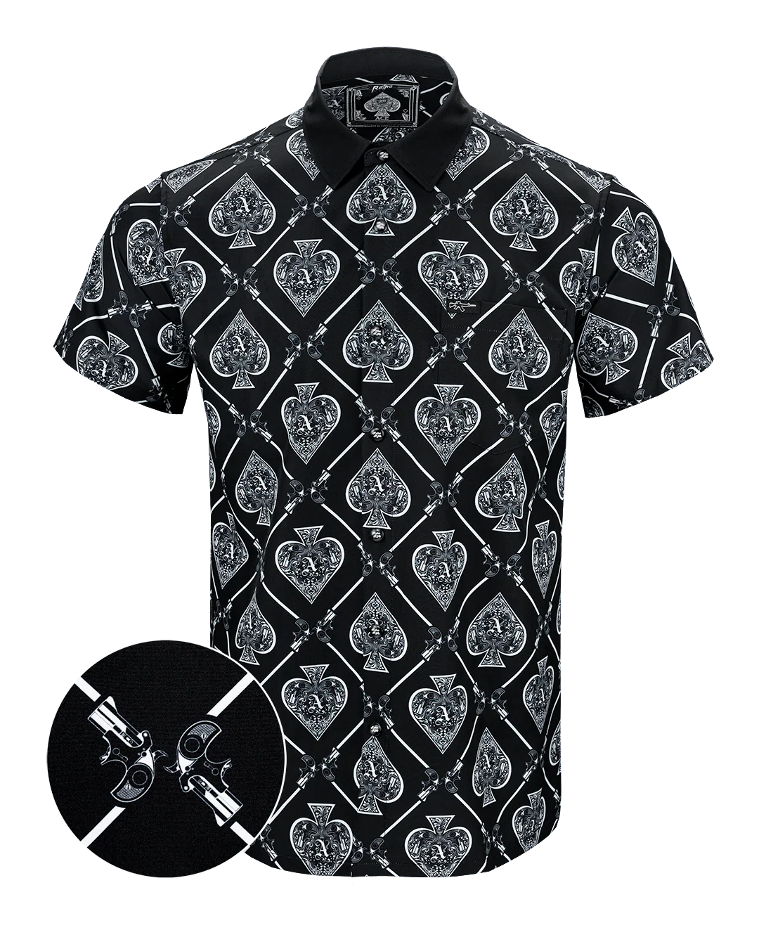 Ace Button Down (Pearl Snaps)