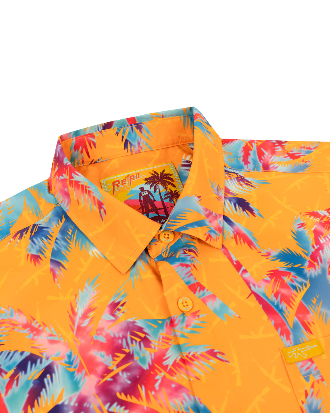 AK's and Vacays (Orange) Button Down - Image 2