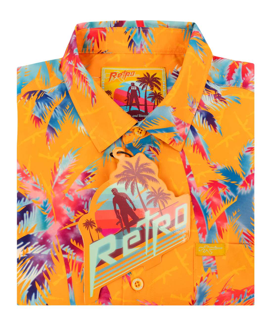 AK's and Vacays (Orange) Button Down - Image 6