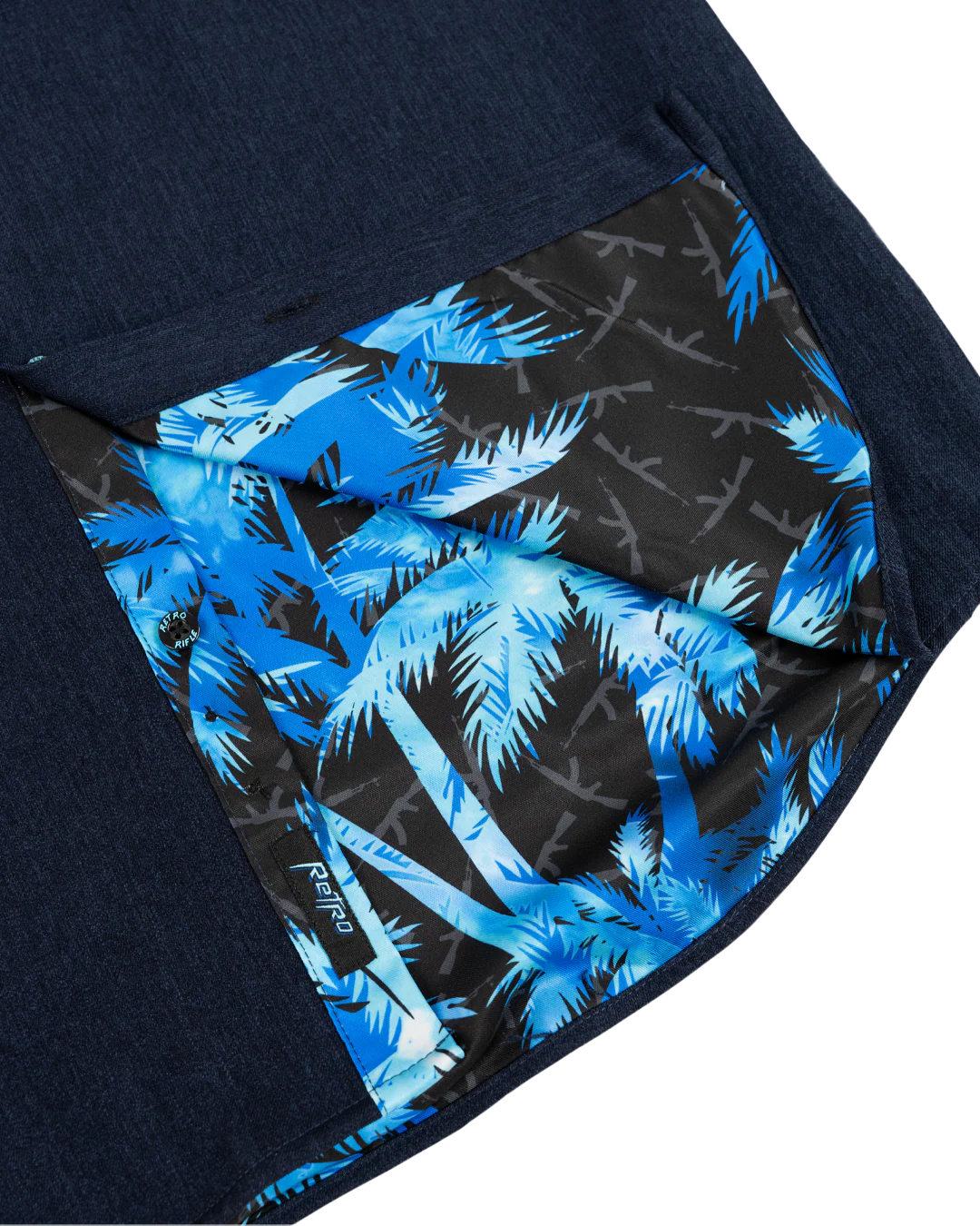 AK's and Vacays (Navy) Dress Shirt - Image 5