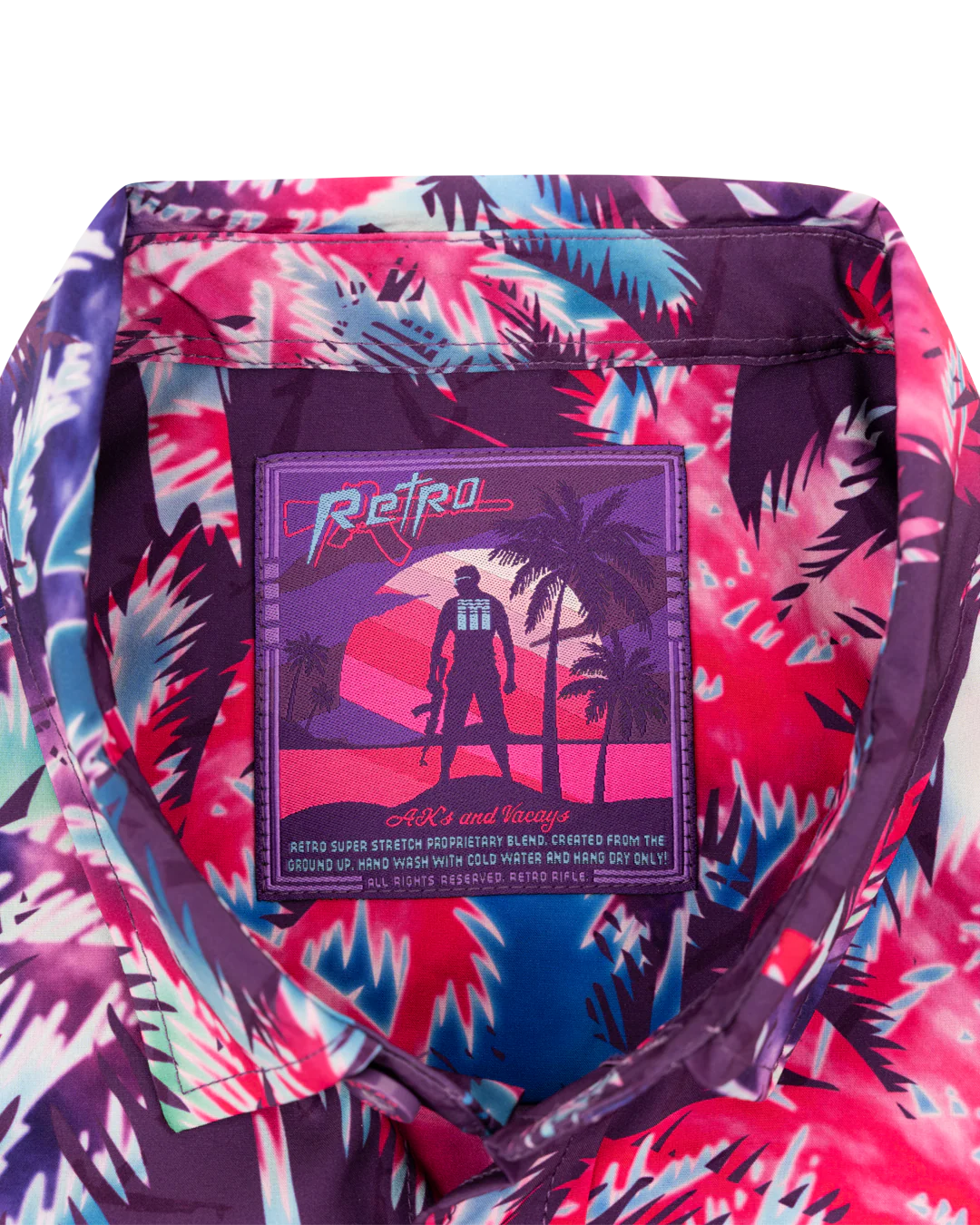 AK's and Vacays (Purple) Button Down - Image 4