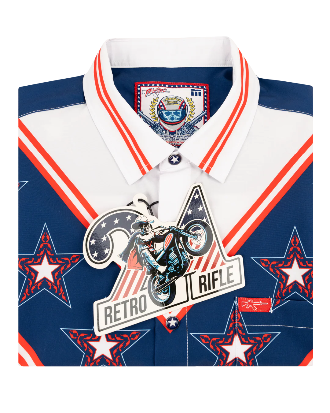 American Daredevil Button Down (Pearl Snaps) - Image 7