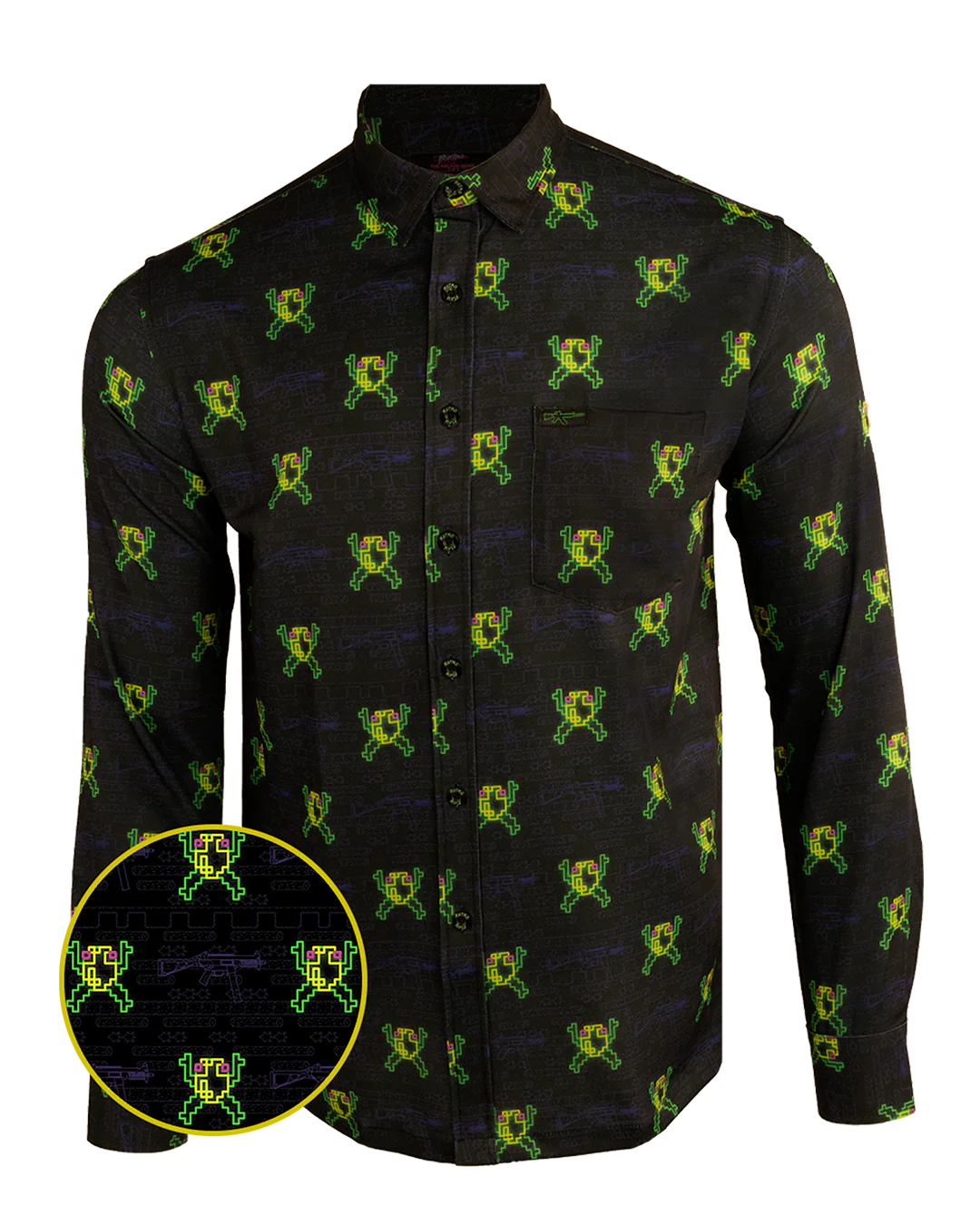 Arcade Series 2 Long Sleeve Button Down