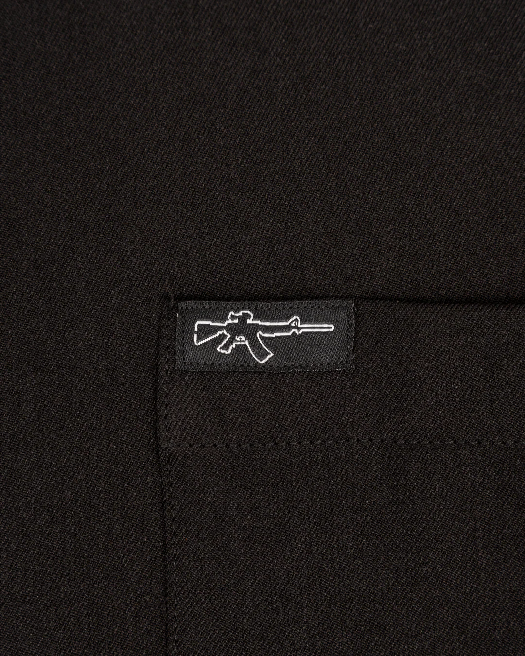 Blackout Hawaiian (Black) Dress Shirt - Image 3