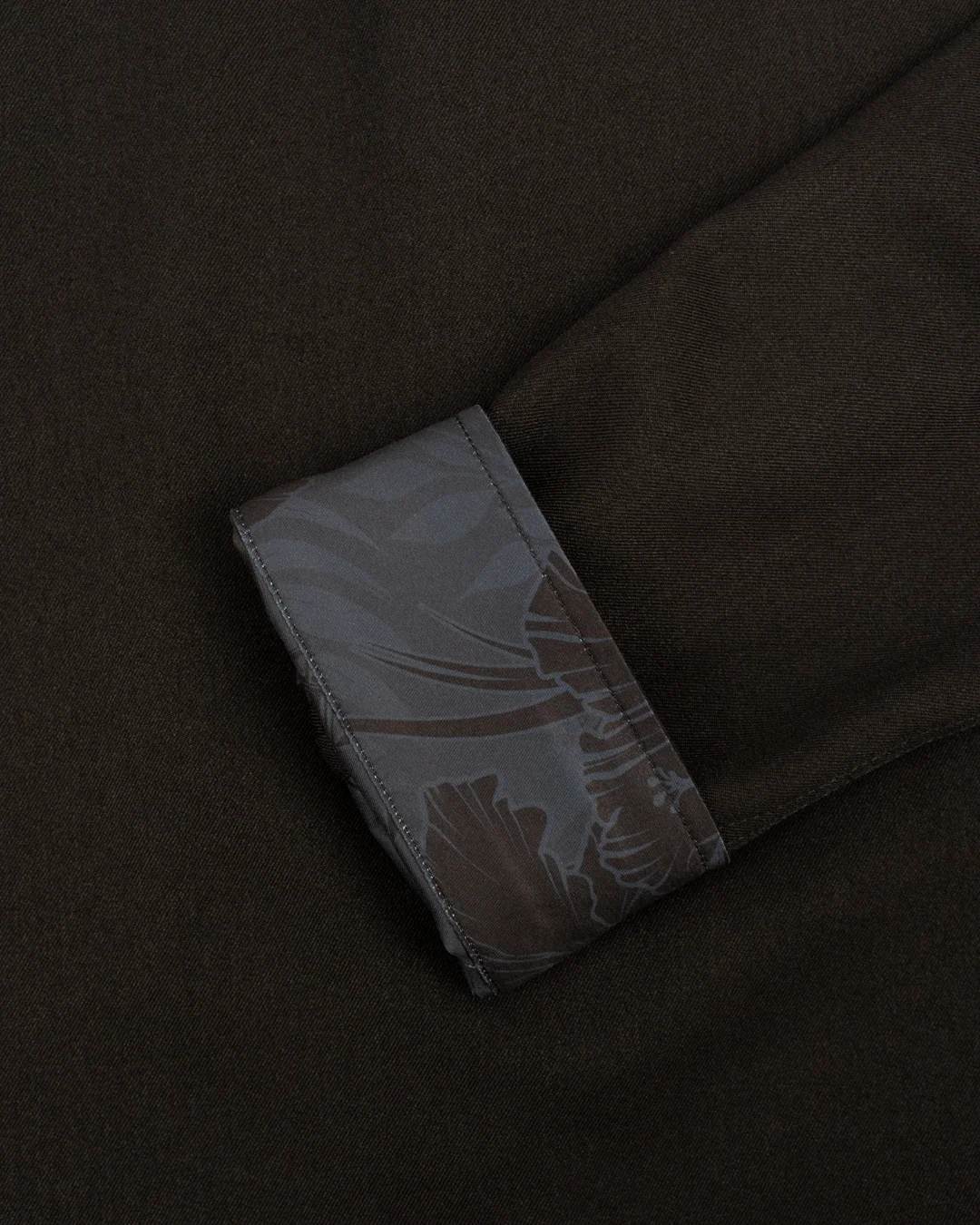 Blackout Hawaiian (Black) Dress Shirt - Image 4