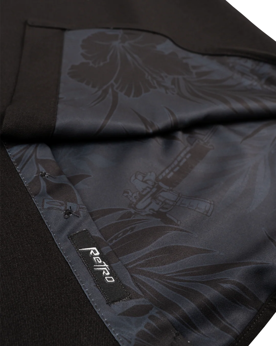 Blackout Hawaiian (Black) Dress Shirt - Image 5
