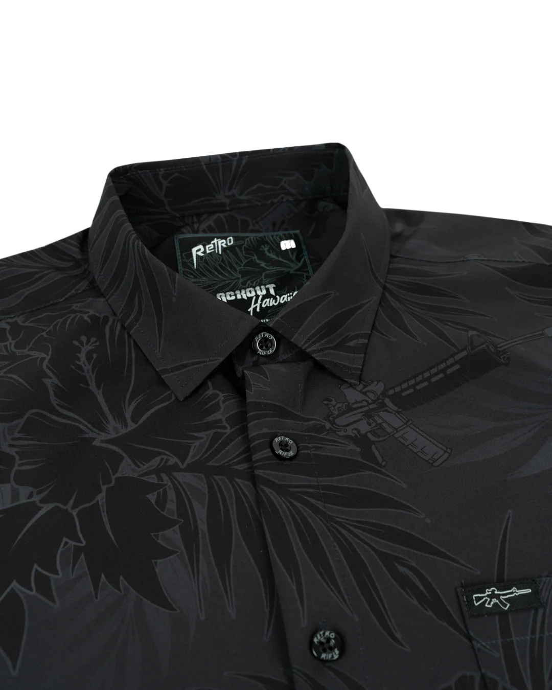 Blackout Hawaiian Button Down - Image 2