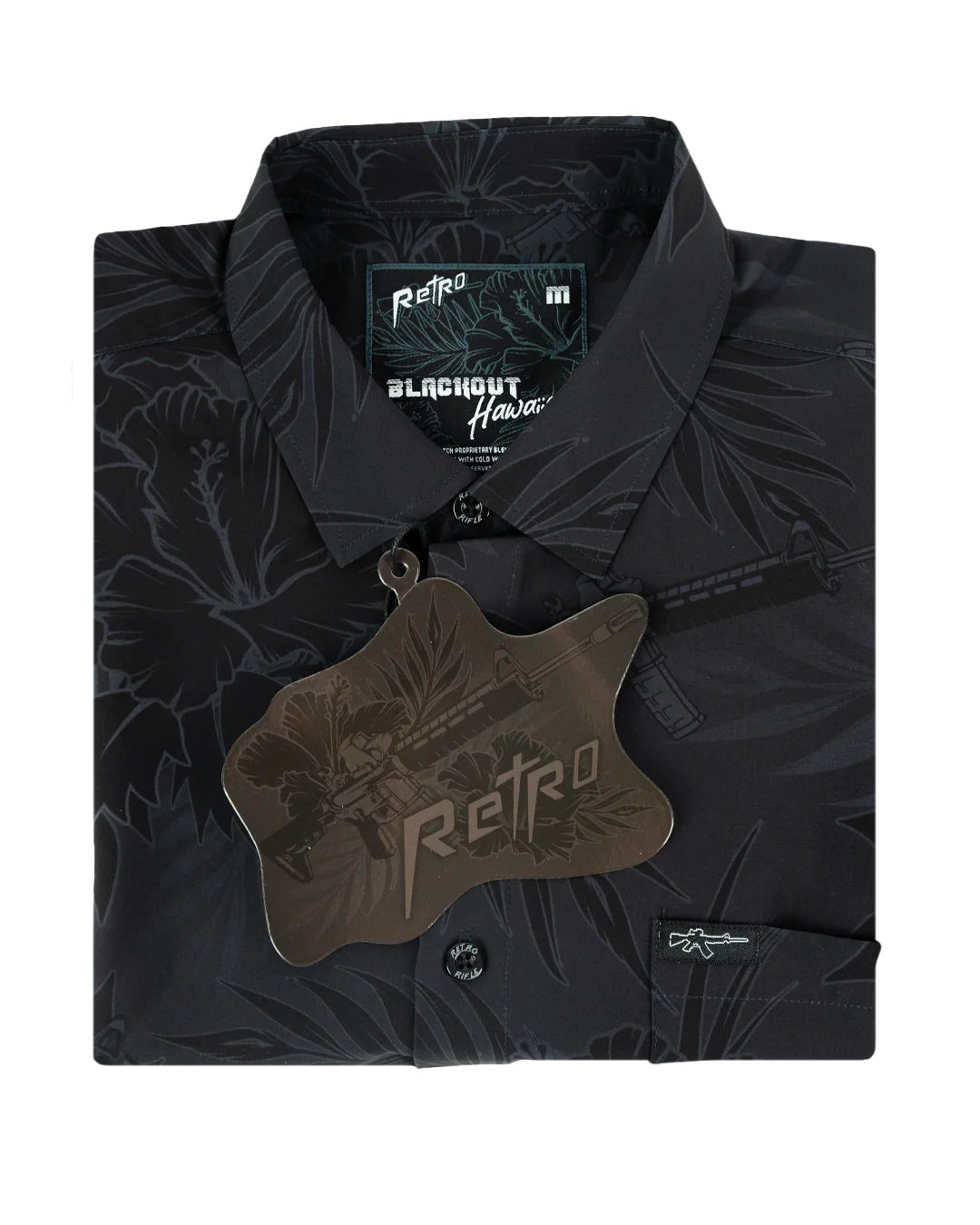 Blackout Hawaiian Button Down - Image 6