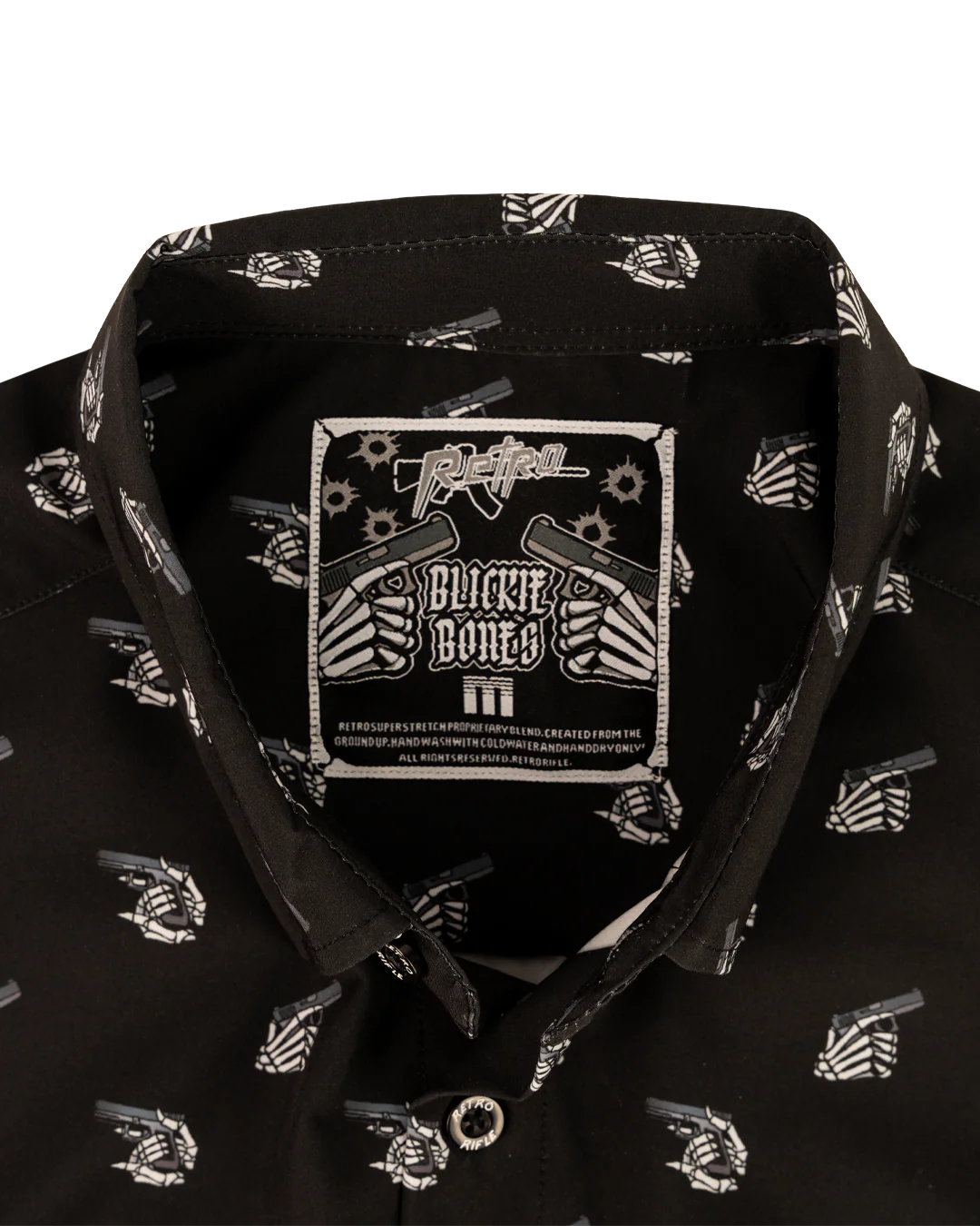 Blickie Bones Button Down - Image 4