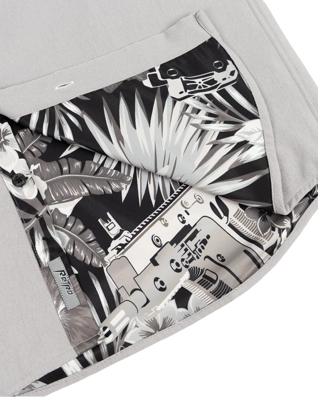 Bliss Vector (Gray) Dress Shirt - Image 5
