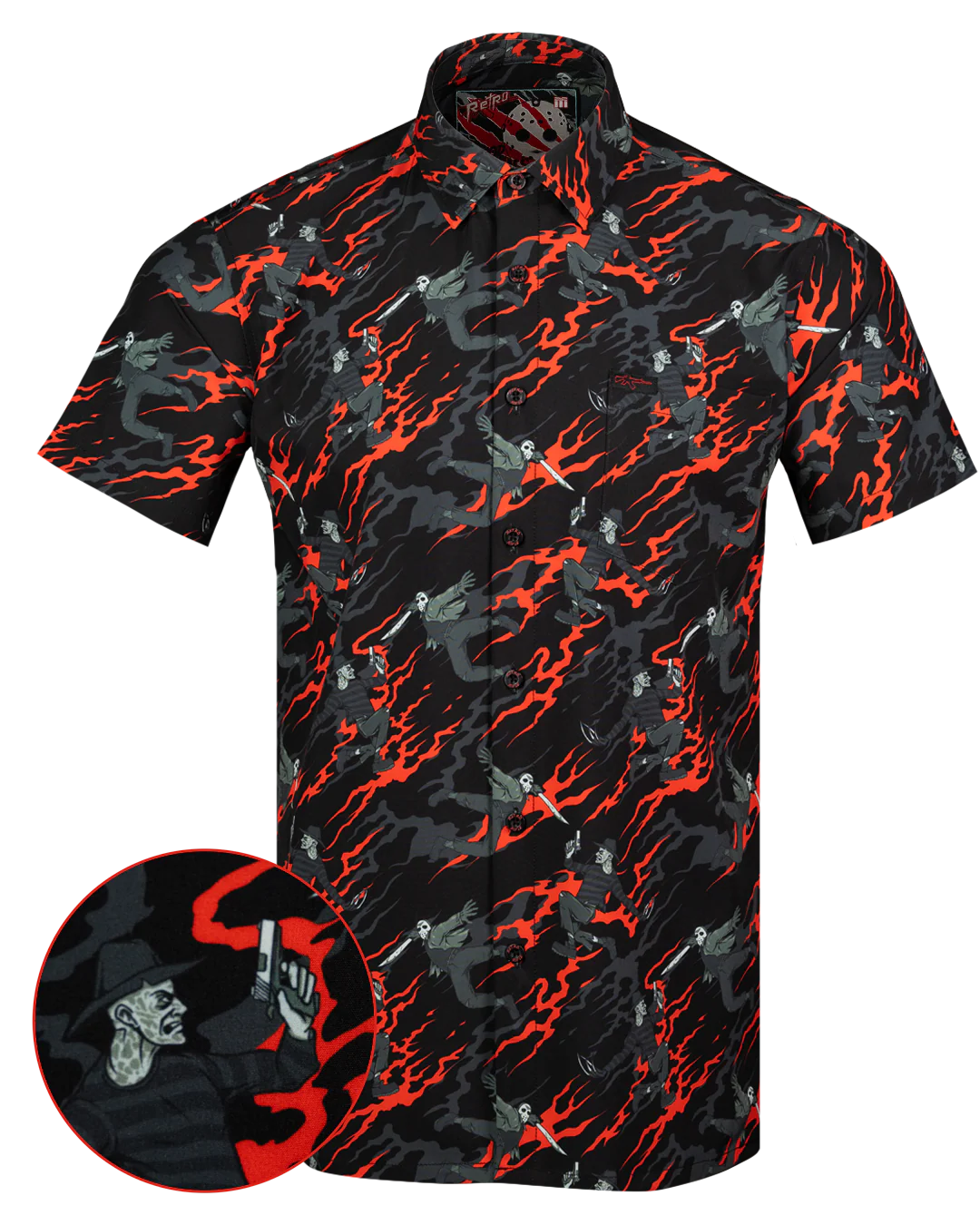 Blood Rivals Button Down