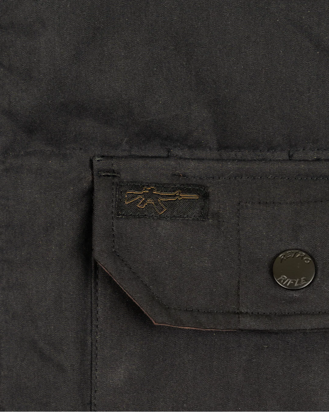 Bolster Puffer Jacket (Black) - Image 4