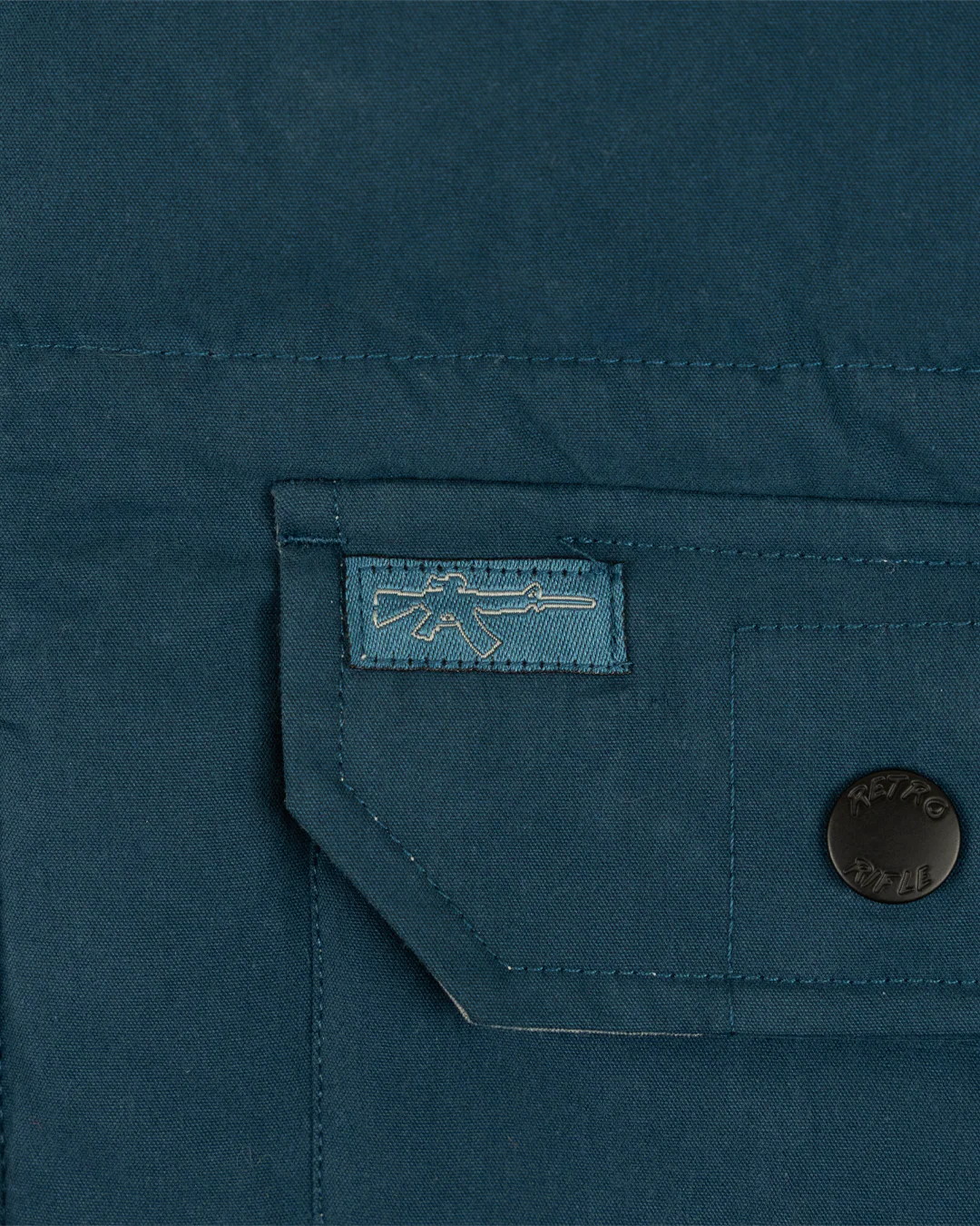 Bolster Puffer Jacket (Navy) - Image 4
