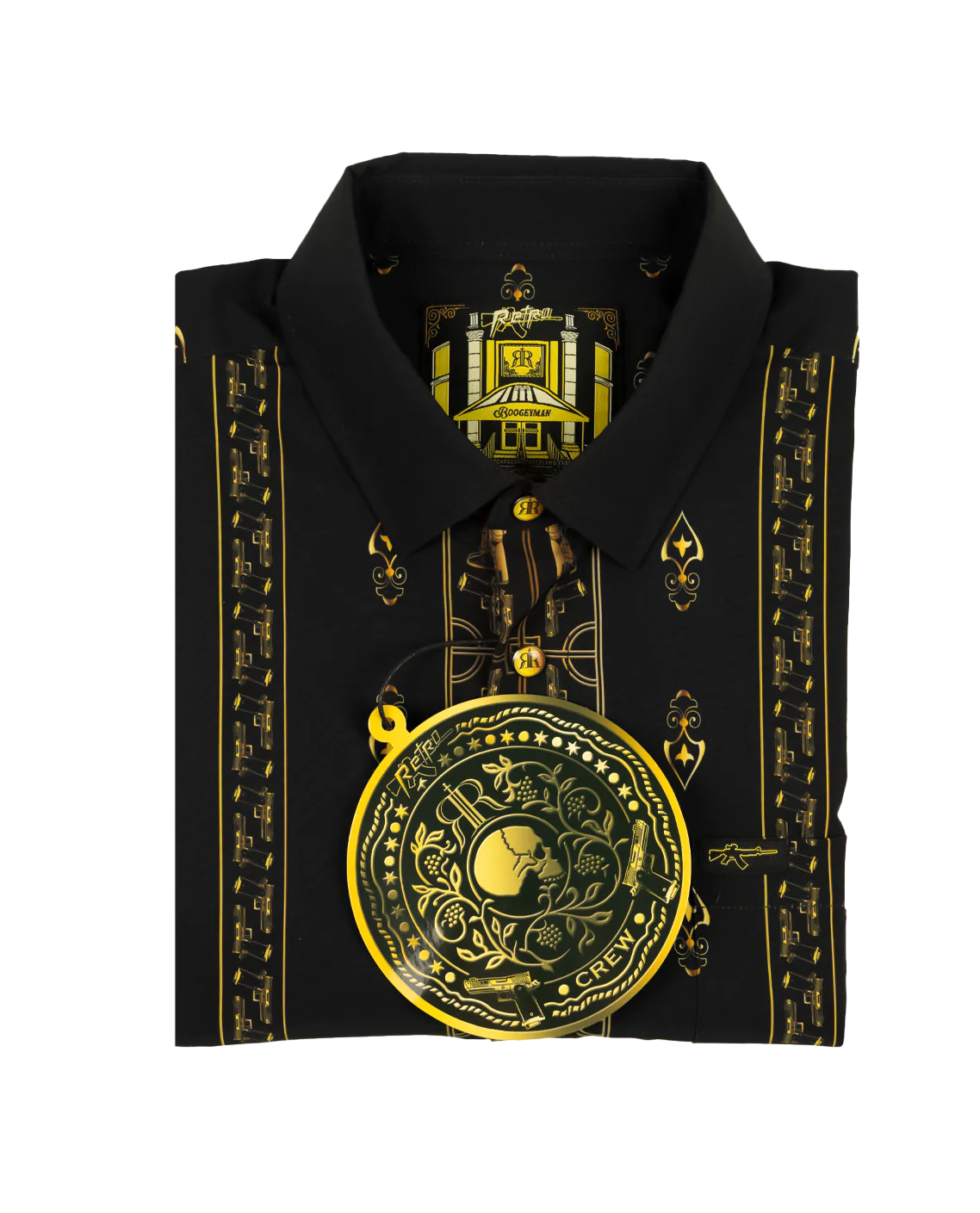 Boogeyman (Gold) Button Down (Pearl Snaps) - Image 5