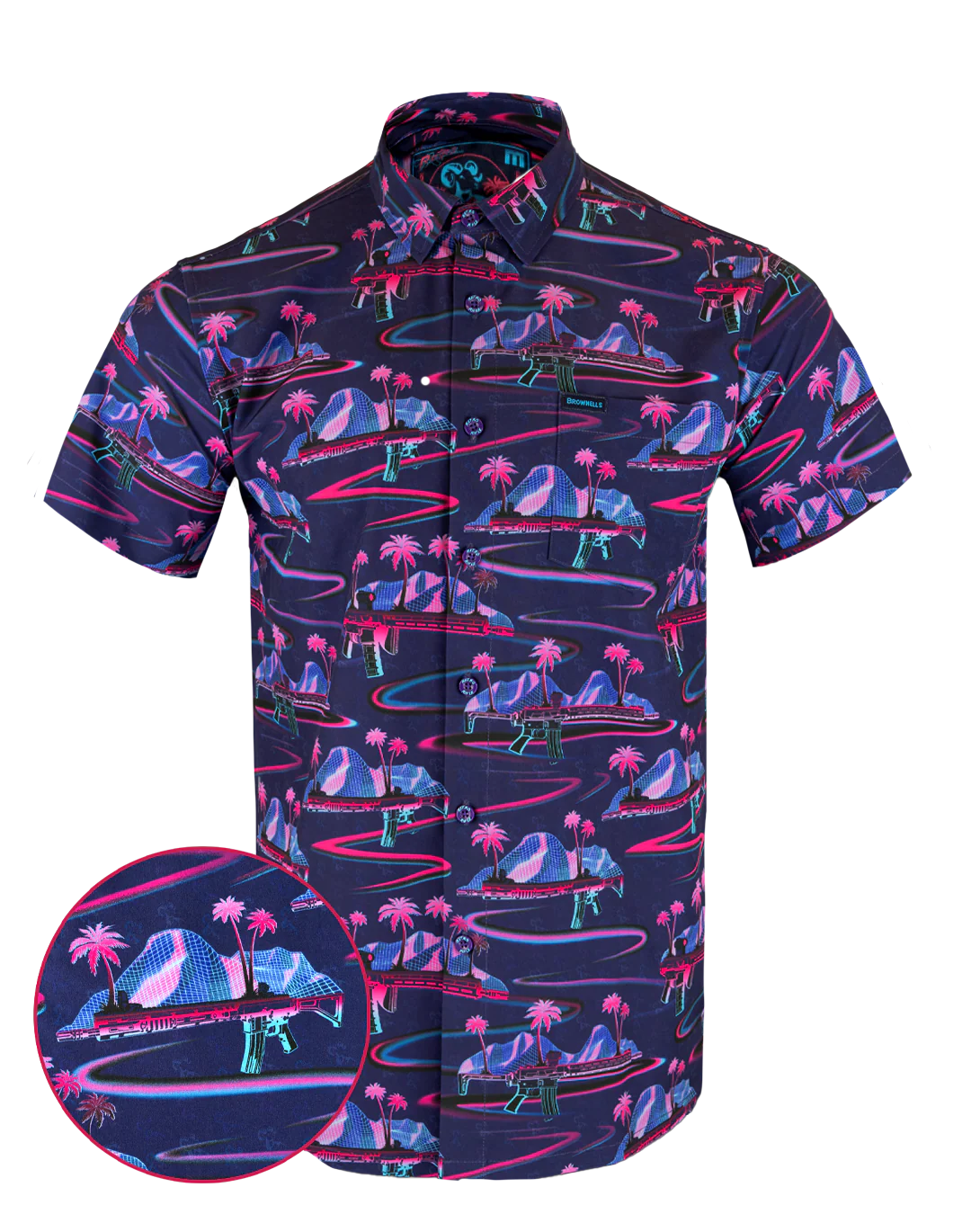 Brownells x Retro Rifle Button Down