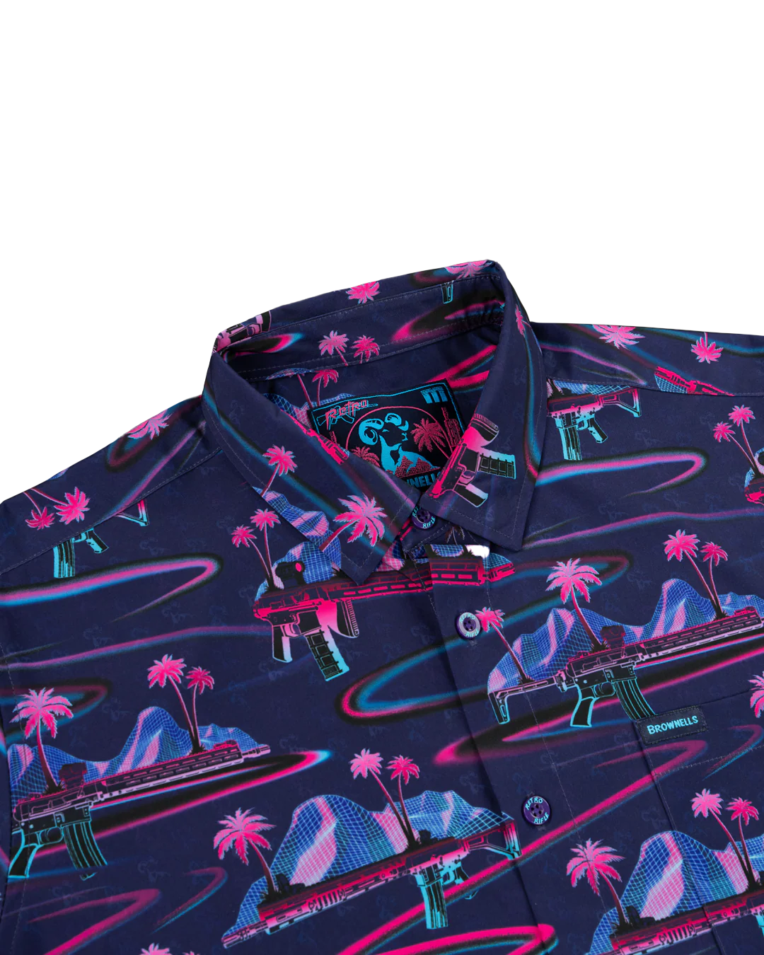 Brownells x Retro Rifle Button Down - Image 2