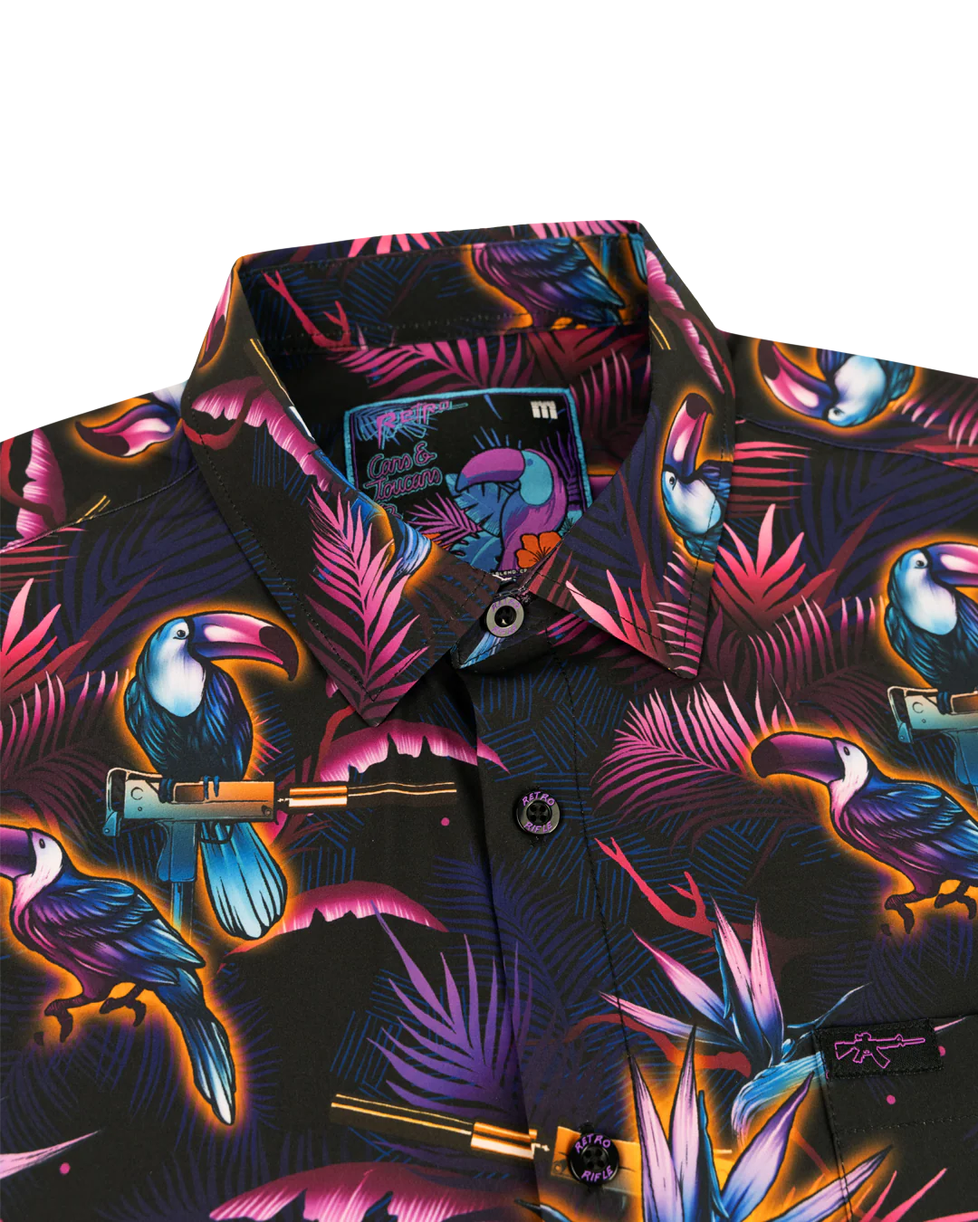 Cans and Toucans V2 Button Down - Image 2