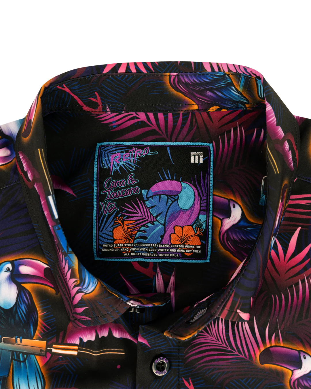 Cans and Toucans V2 Button Down - Image 4