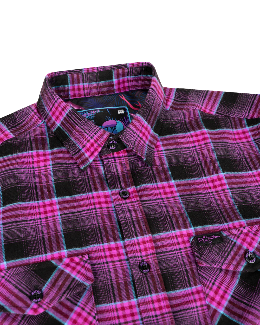 Cans and Toucans V2 Flannel - Image 2