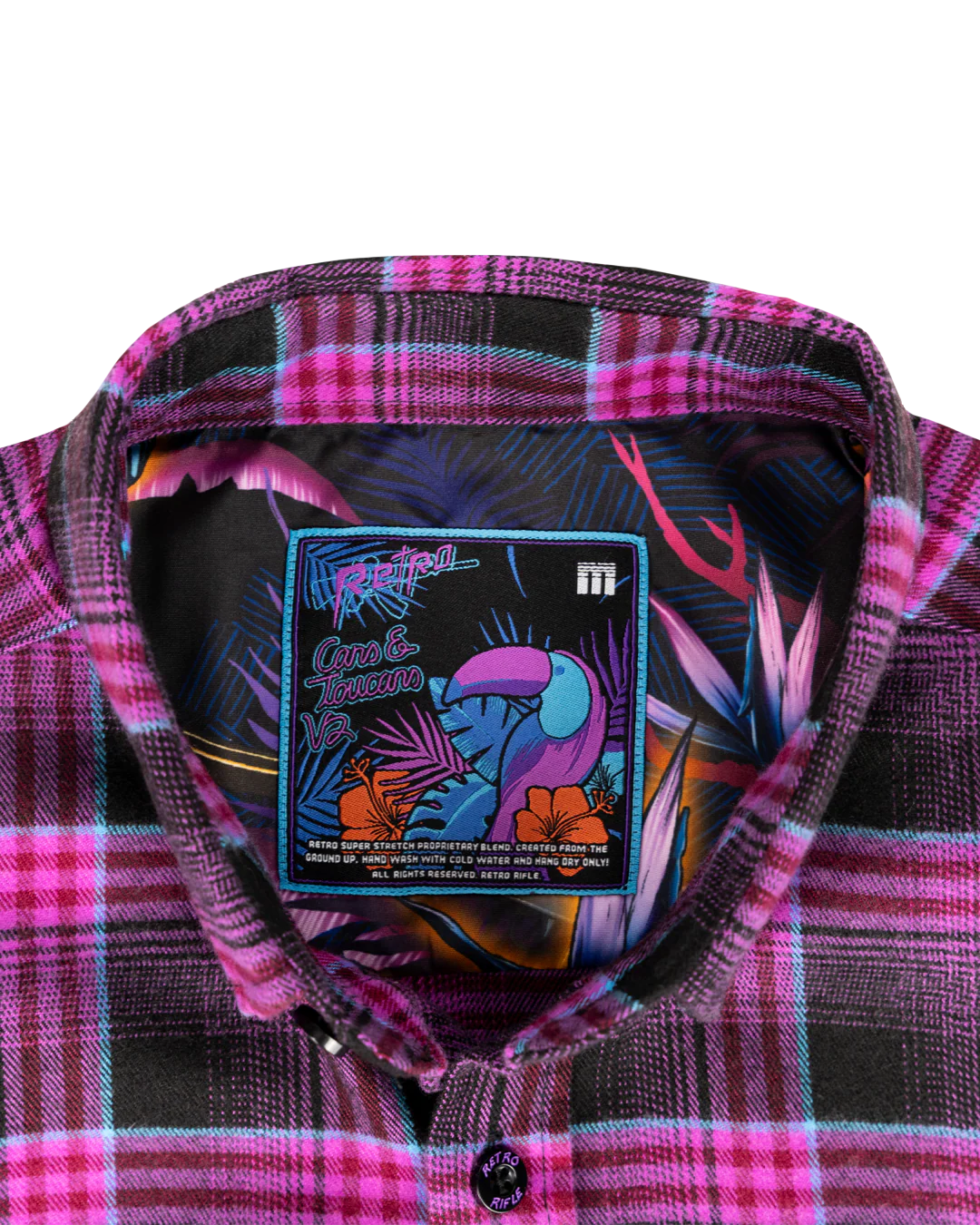 Cans and Toucans V2 Flannel - Image 5