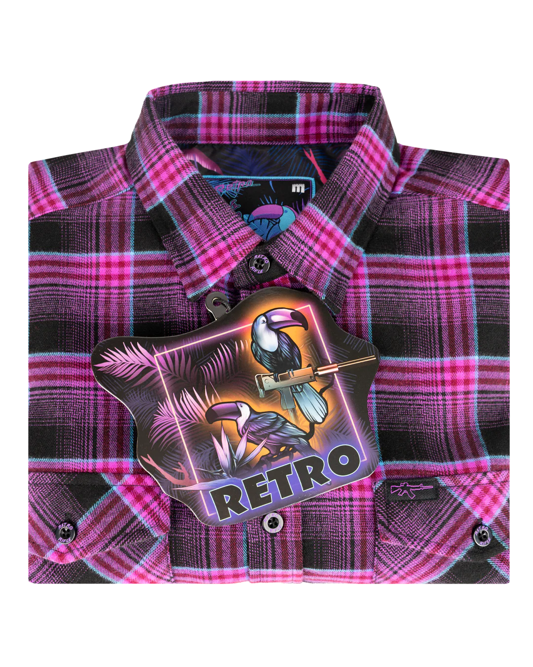 Cans and Toucans V2 Flannel - Image 7