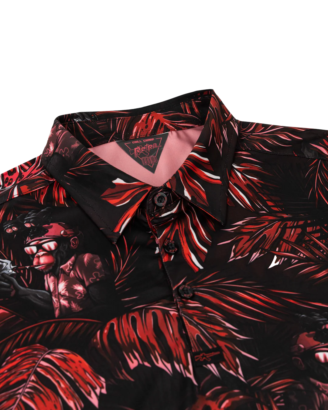 Chill Chimp (Red) Polo - Image 2