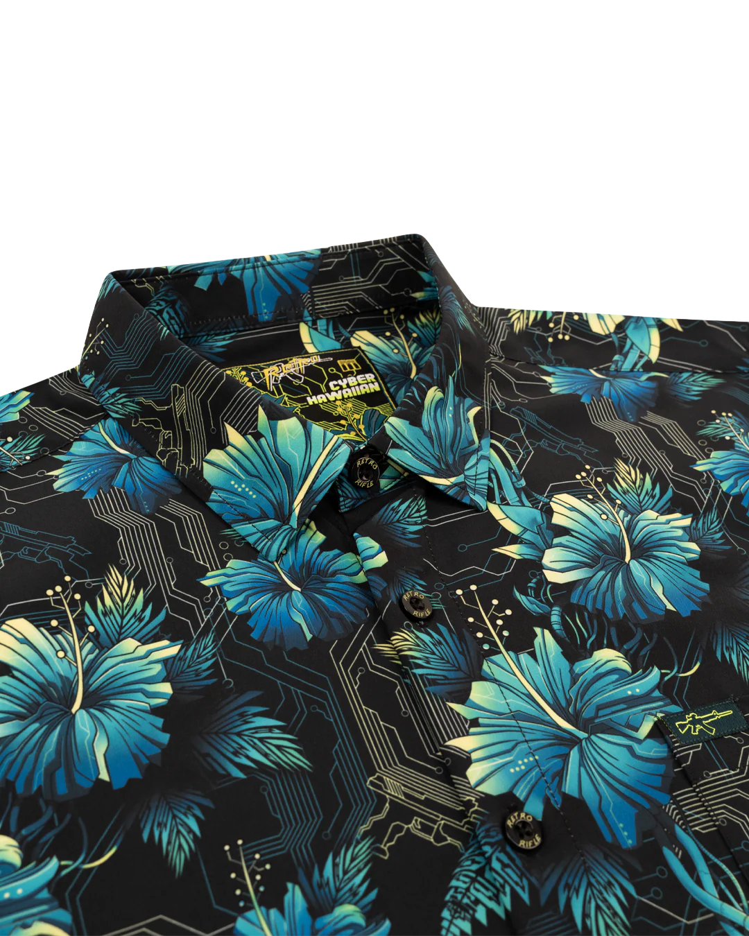 Cyber Hawaiian Button Down - Image 2