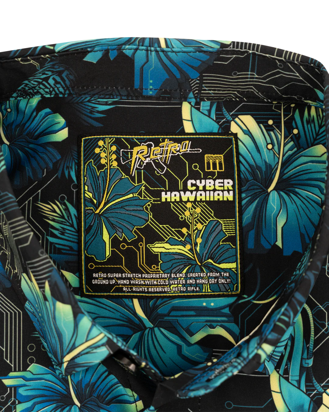 Cyber Hawaiian Button Down - Image 4