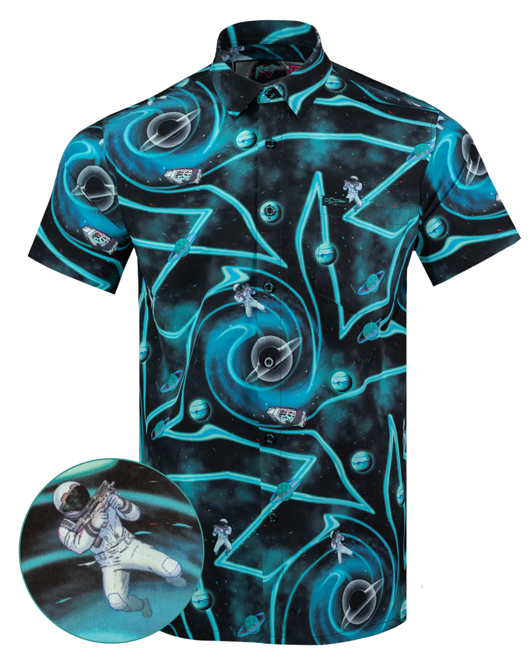 Dark Matter Button Down