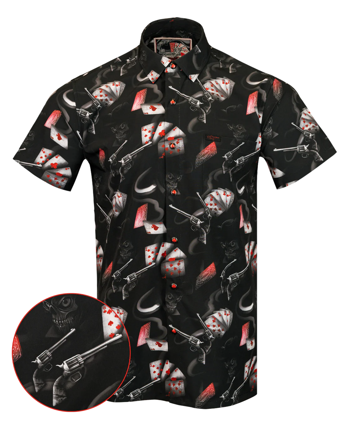Dead Man's Hand Button Down