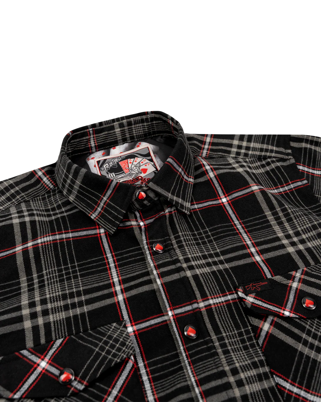 Dead Man's Hand Flannel (Pearl Snaps) - Image 2
