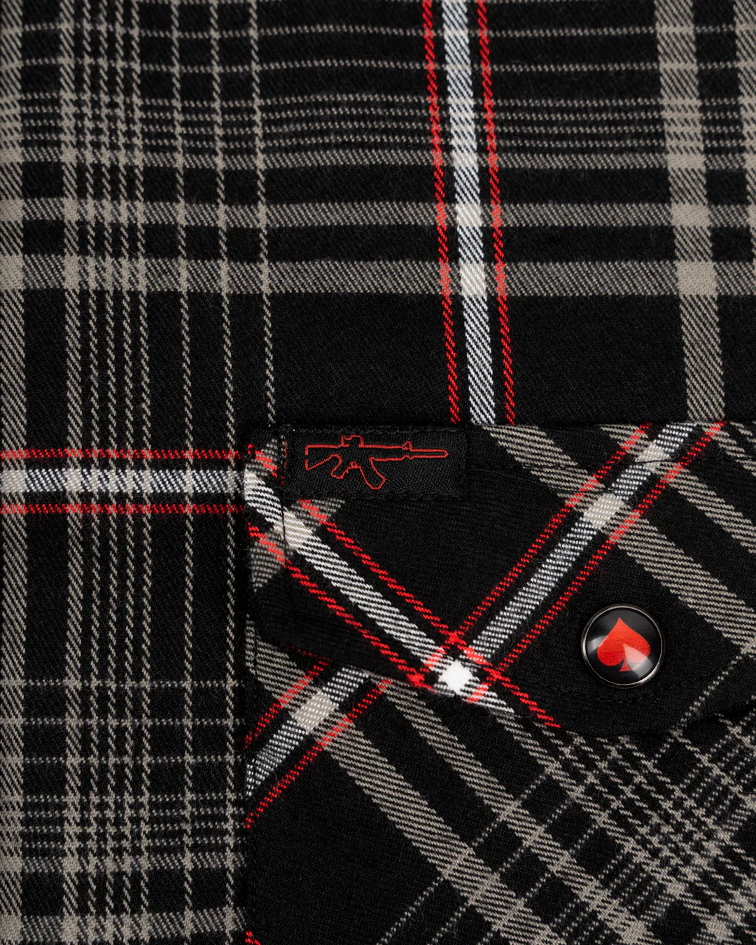 Dead Man's Hand Flannel (Pearl Snaps) - Image 3
