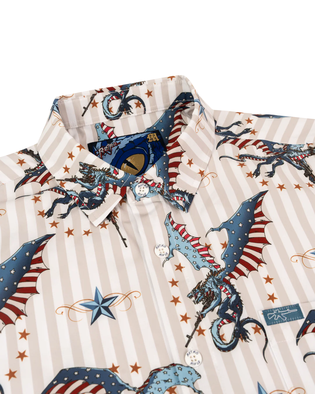 Dragons and Dragunov Button Down - Image 2