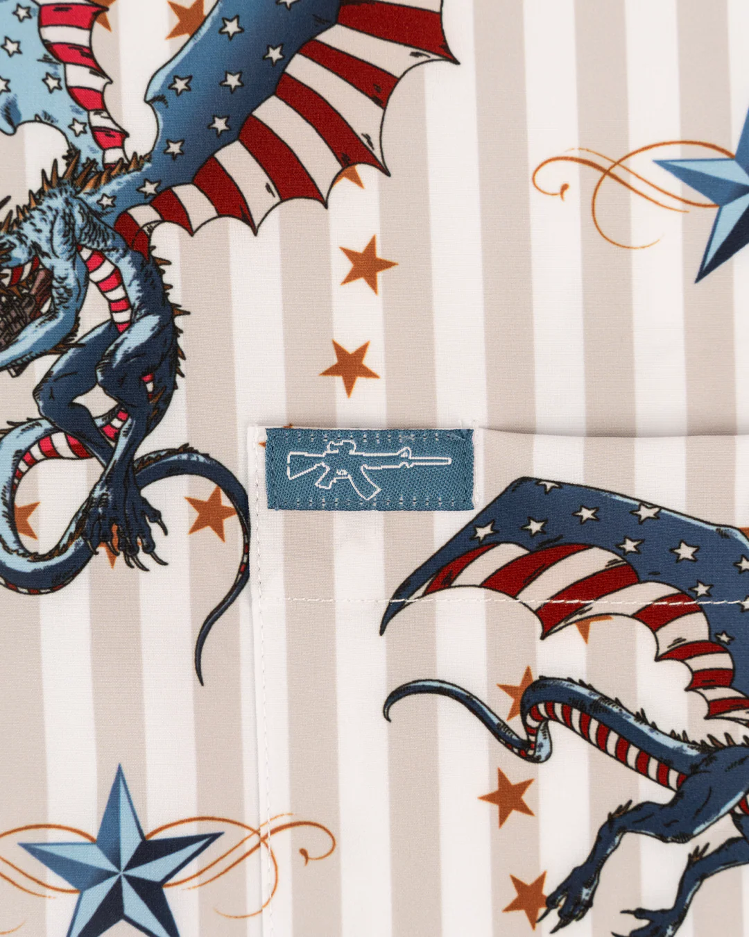 Dragons and Dragunov Button Down - Image 3