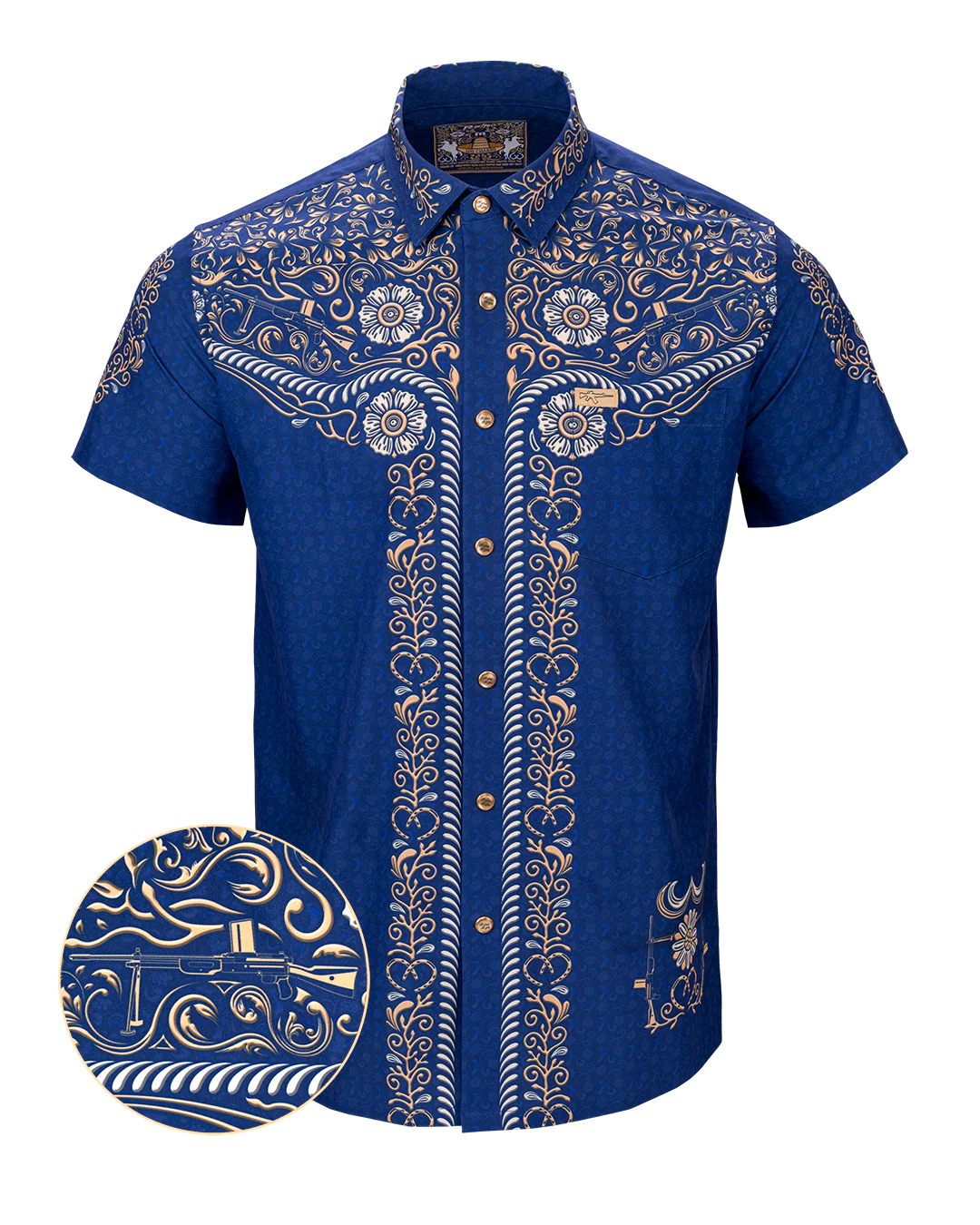 Los Charro Button Down (Pearl Snaps)