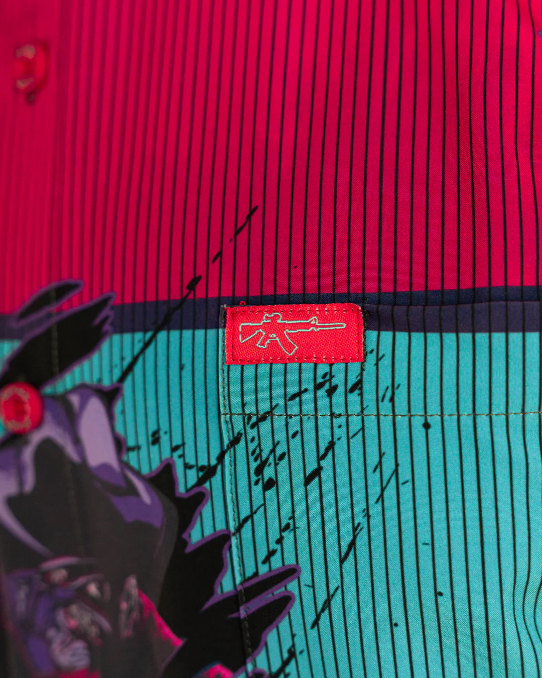 Elm Street (Blue/Red) Button Down - Image 3