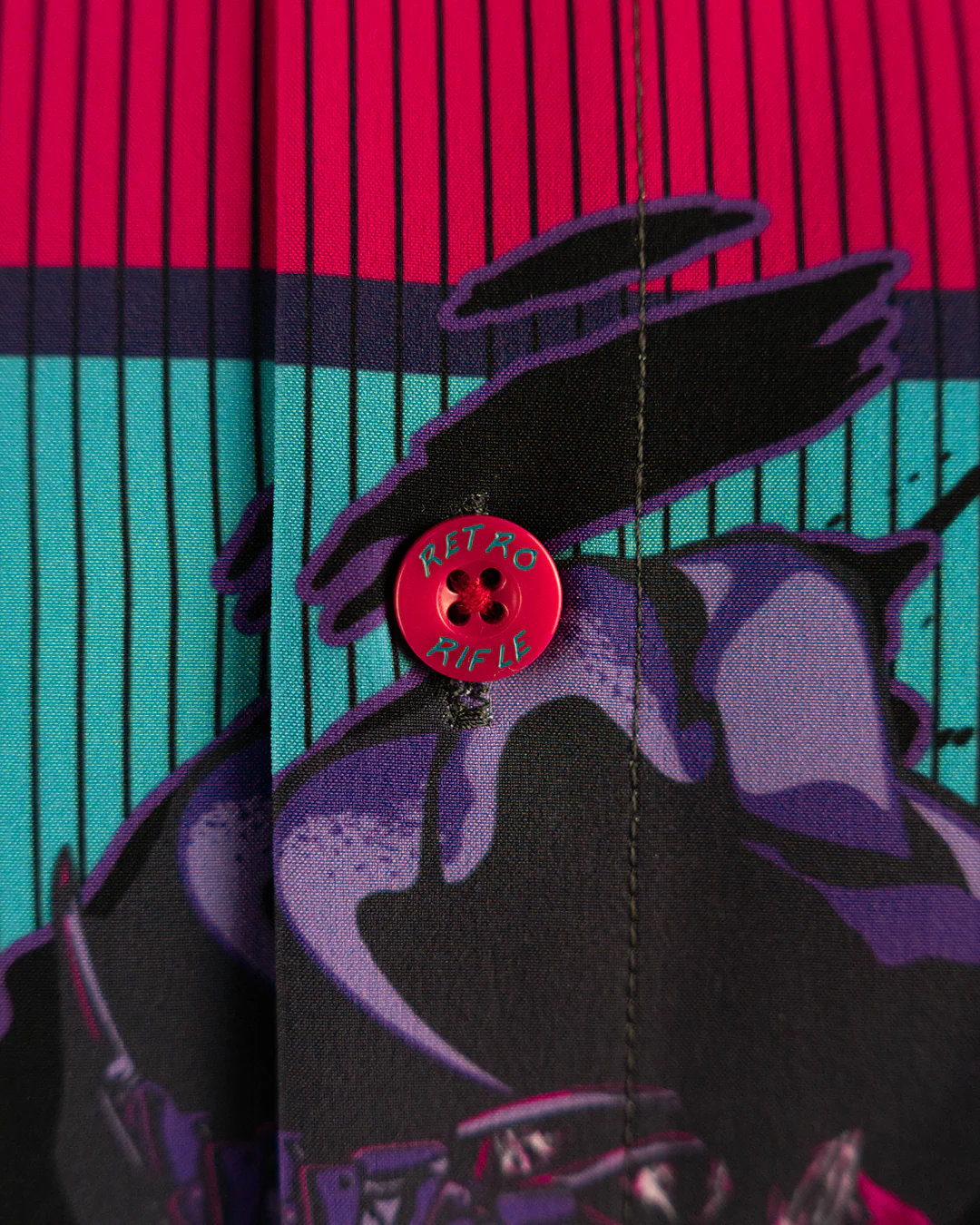 Elm Street (Blue/Red) Button Down - Image 4