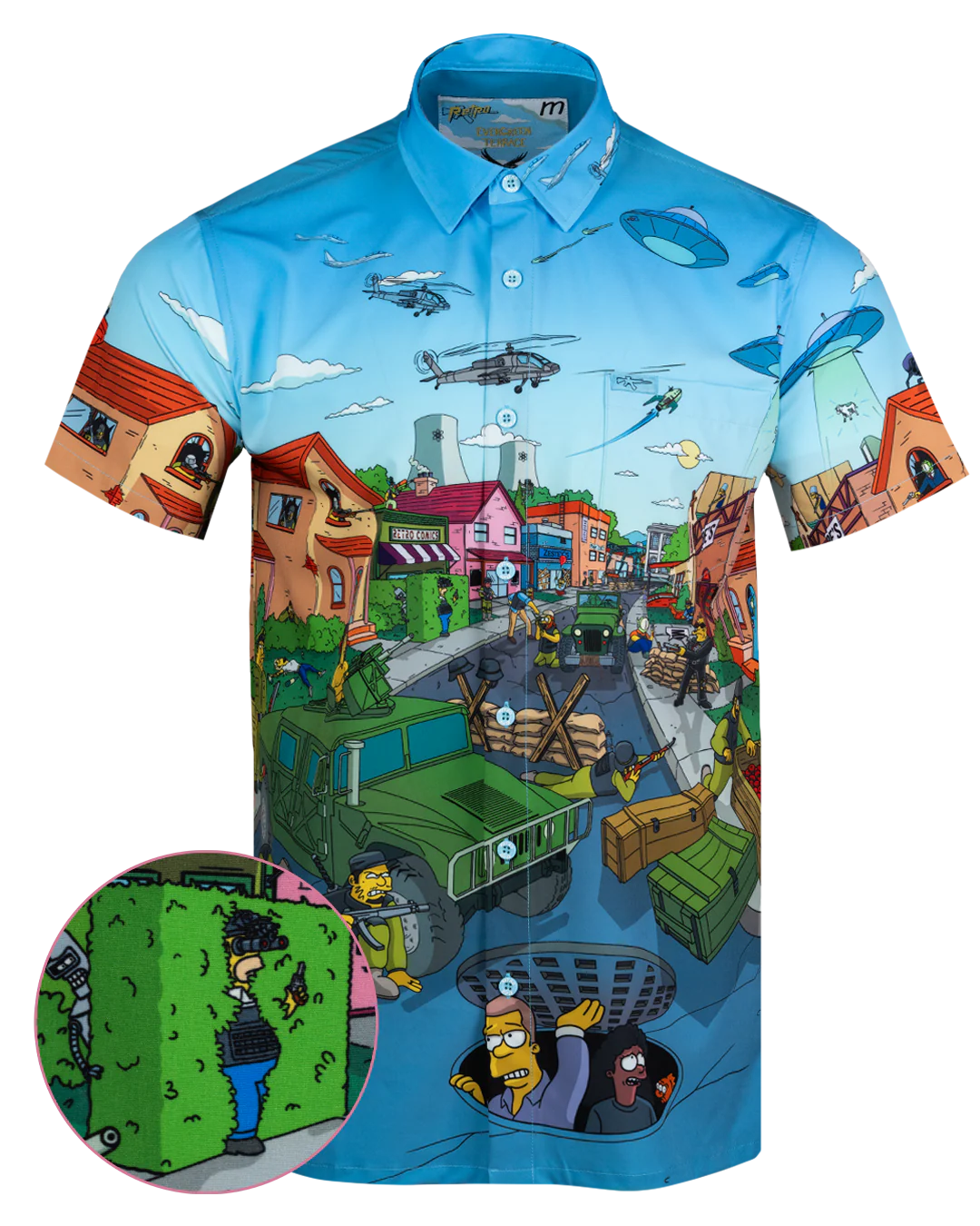 Evergreen Terrace Button Down