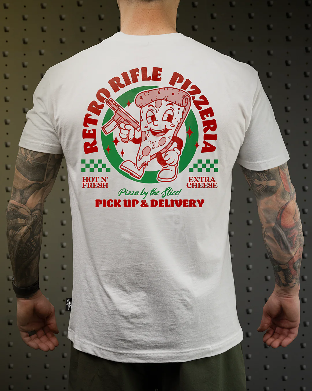Extra Cheesy Tee (Red/Green)