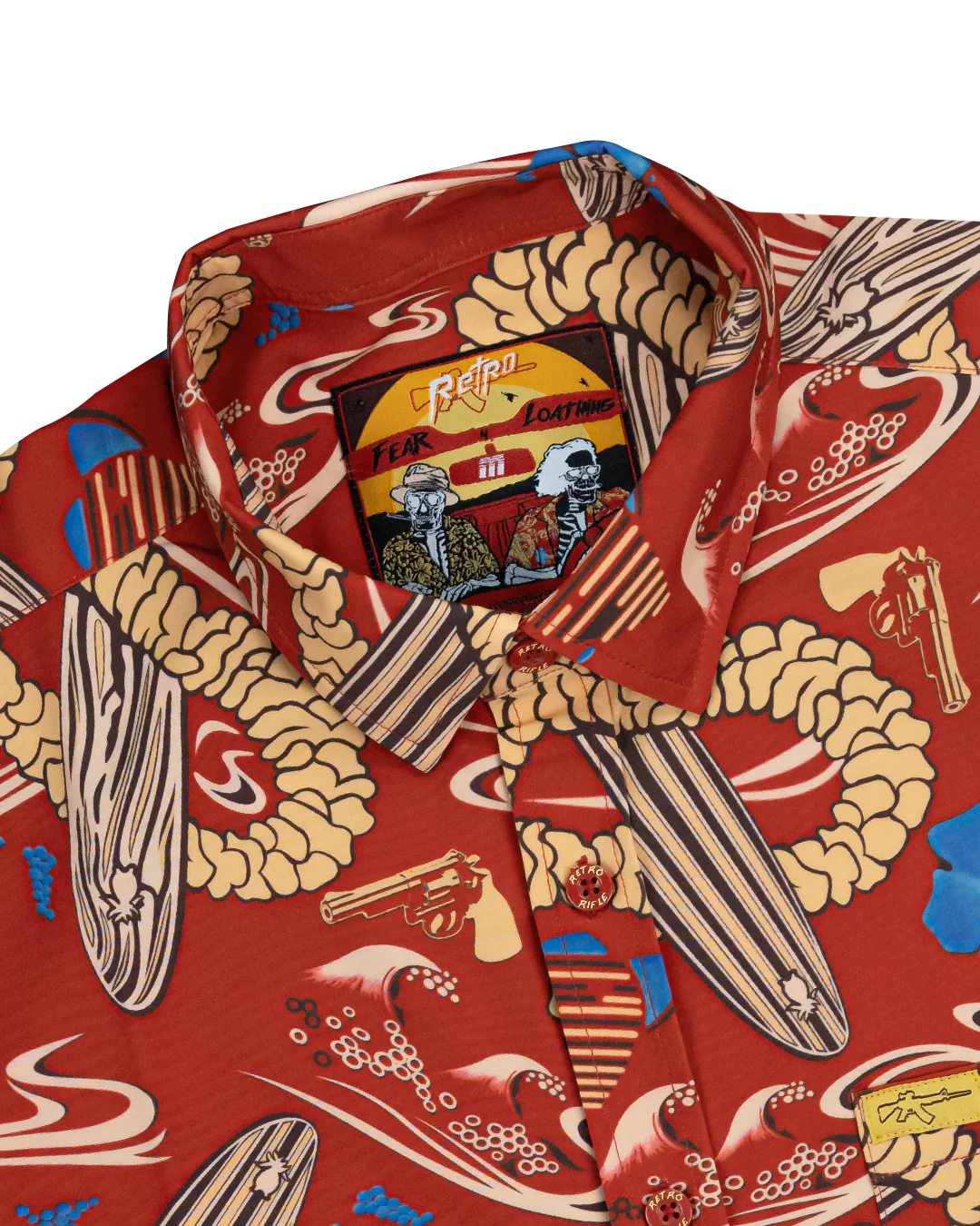 Fear and Loathing (Dr. Gonzo) Button Down - Image 3