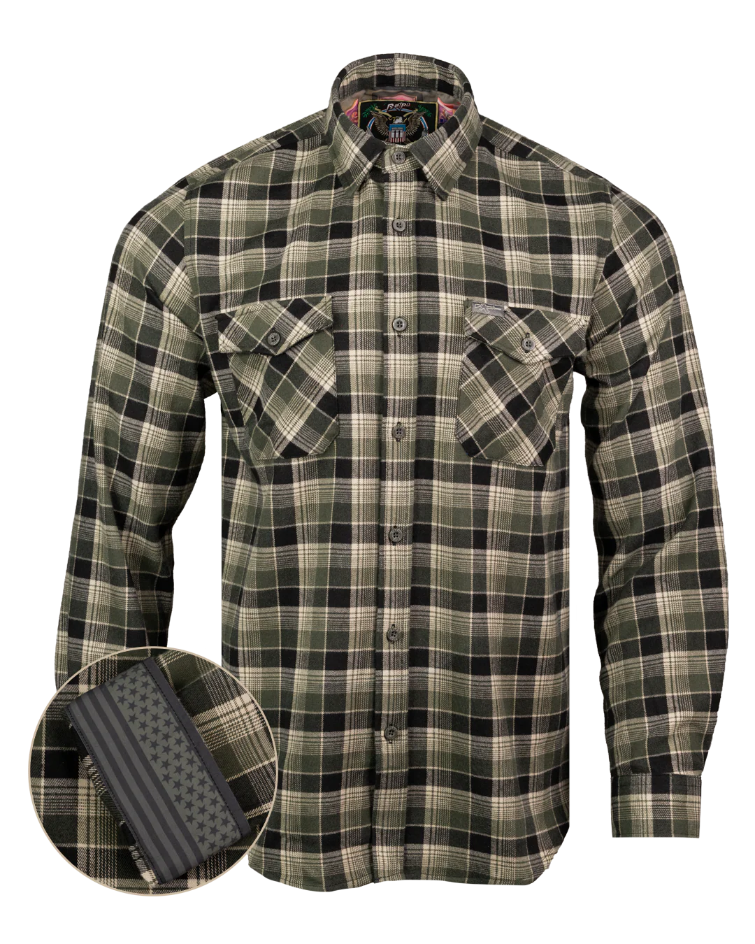 Feasting Fathers Flannel