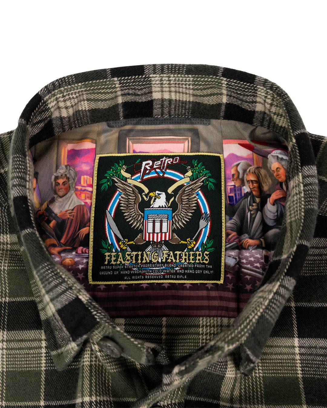 Feasting Fathers Flannel - Image 5