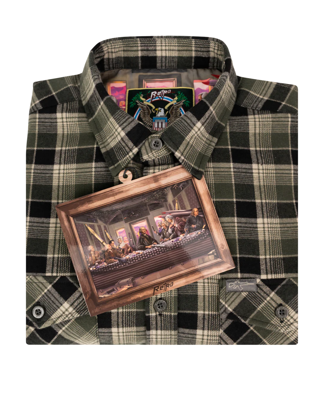 Feasting Fathers Flannel - Image 7