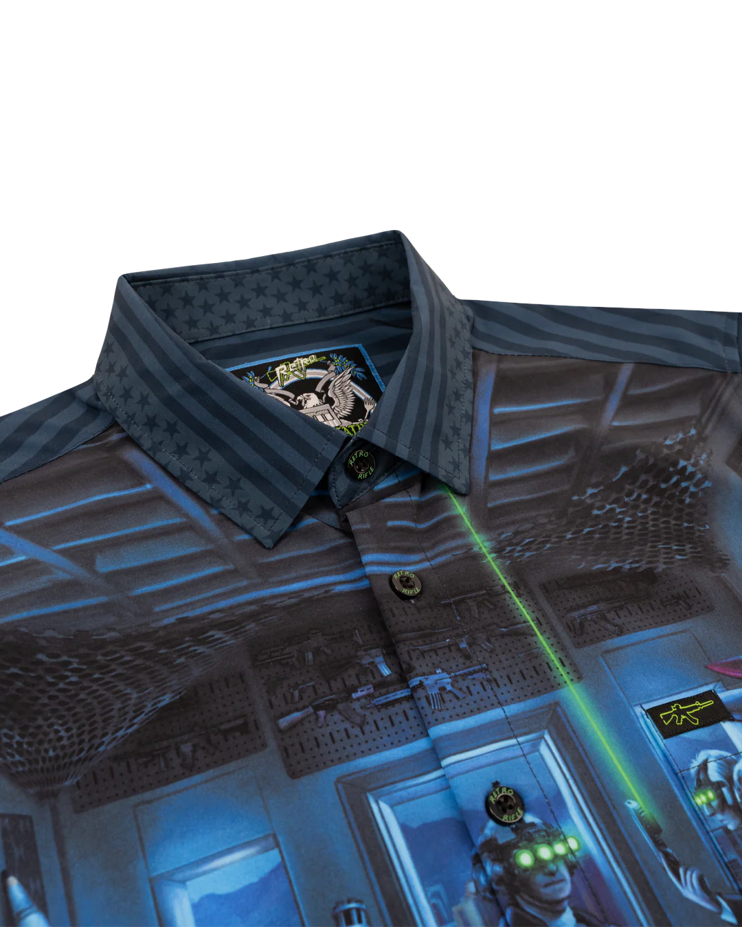 Feasting Fathers (Night Ops) Button Down - Image 2