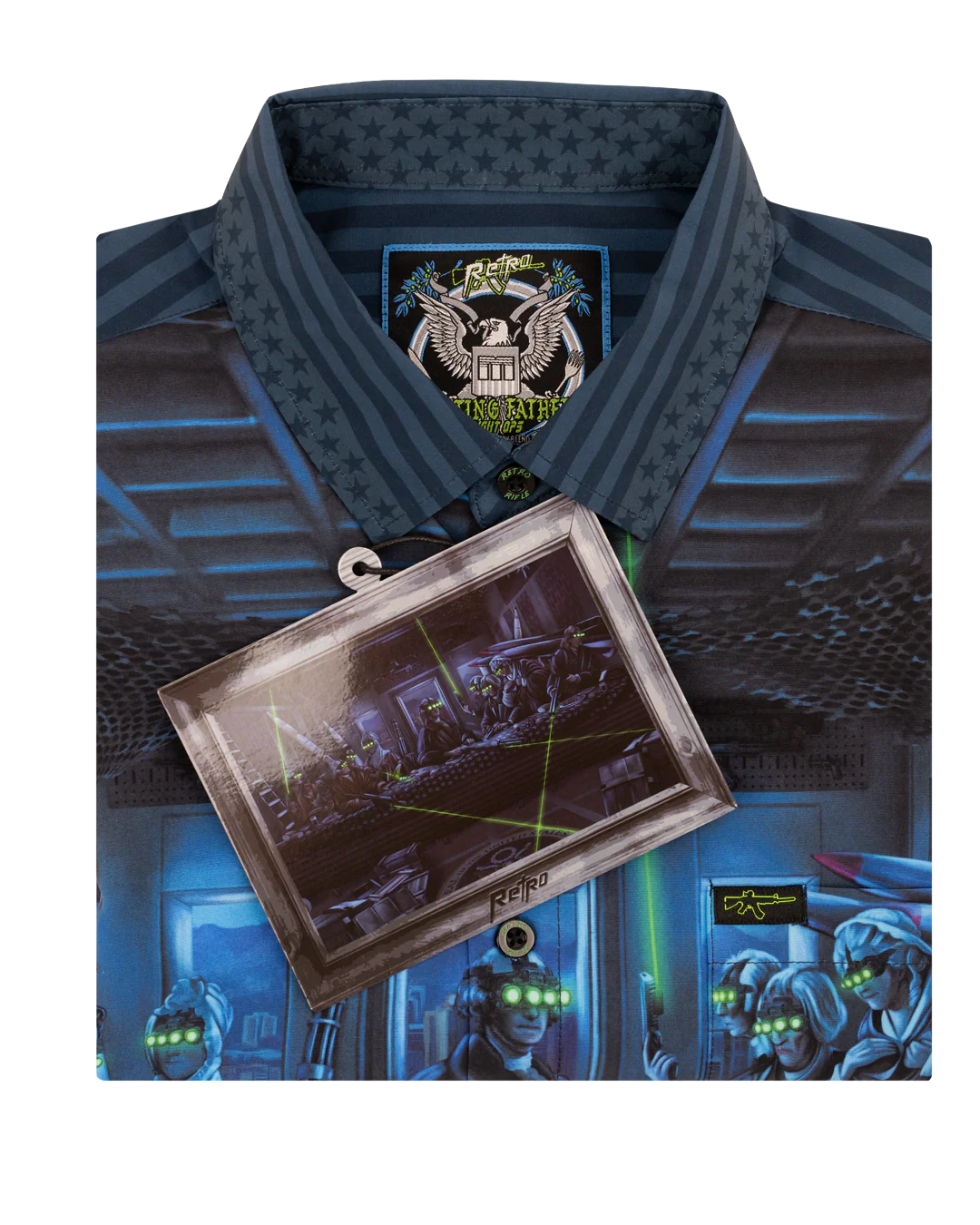 Feasting Fathers (Night Ops) Button Down - Image 6