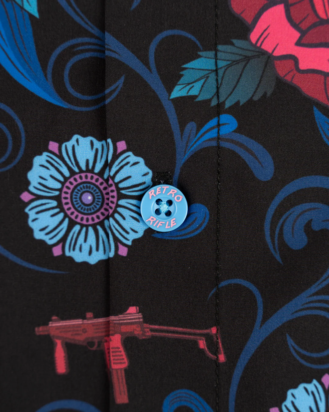 Fiesta (Blue/Pink) Button Down - Image 5
