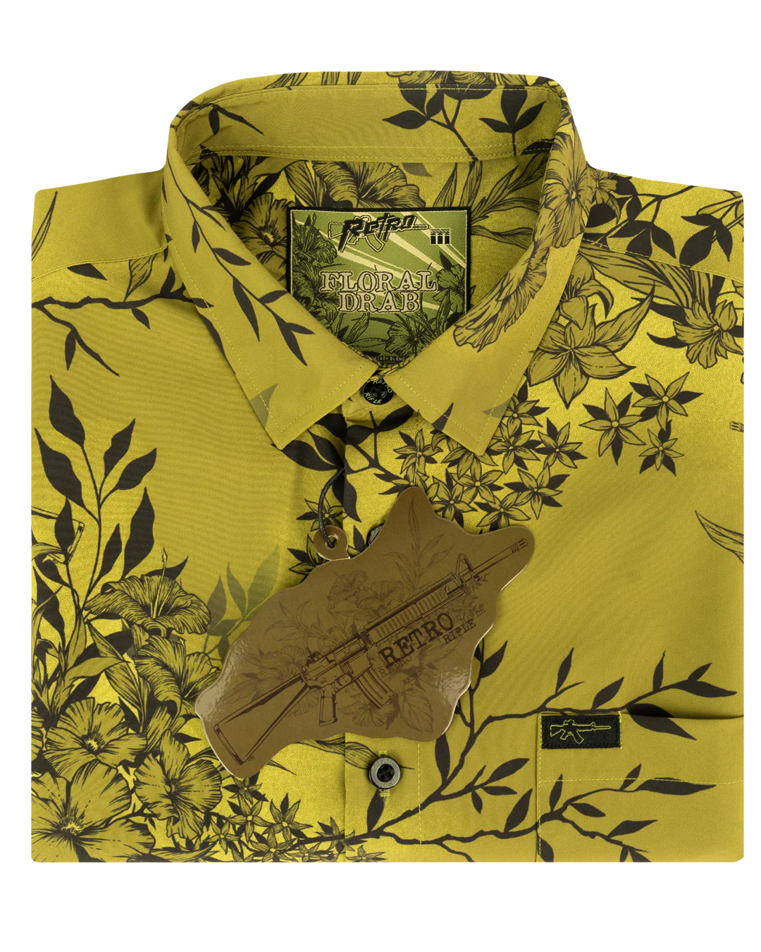 Floral Drab Button Down - Image 6