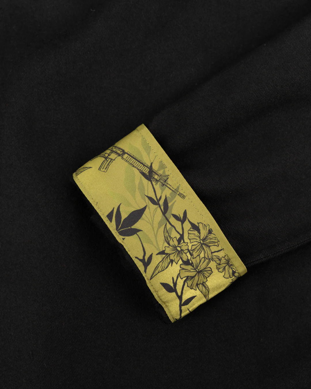 Floral Drab Flannel (Pearl Snaps) - Image 4
