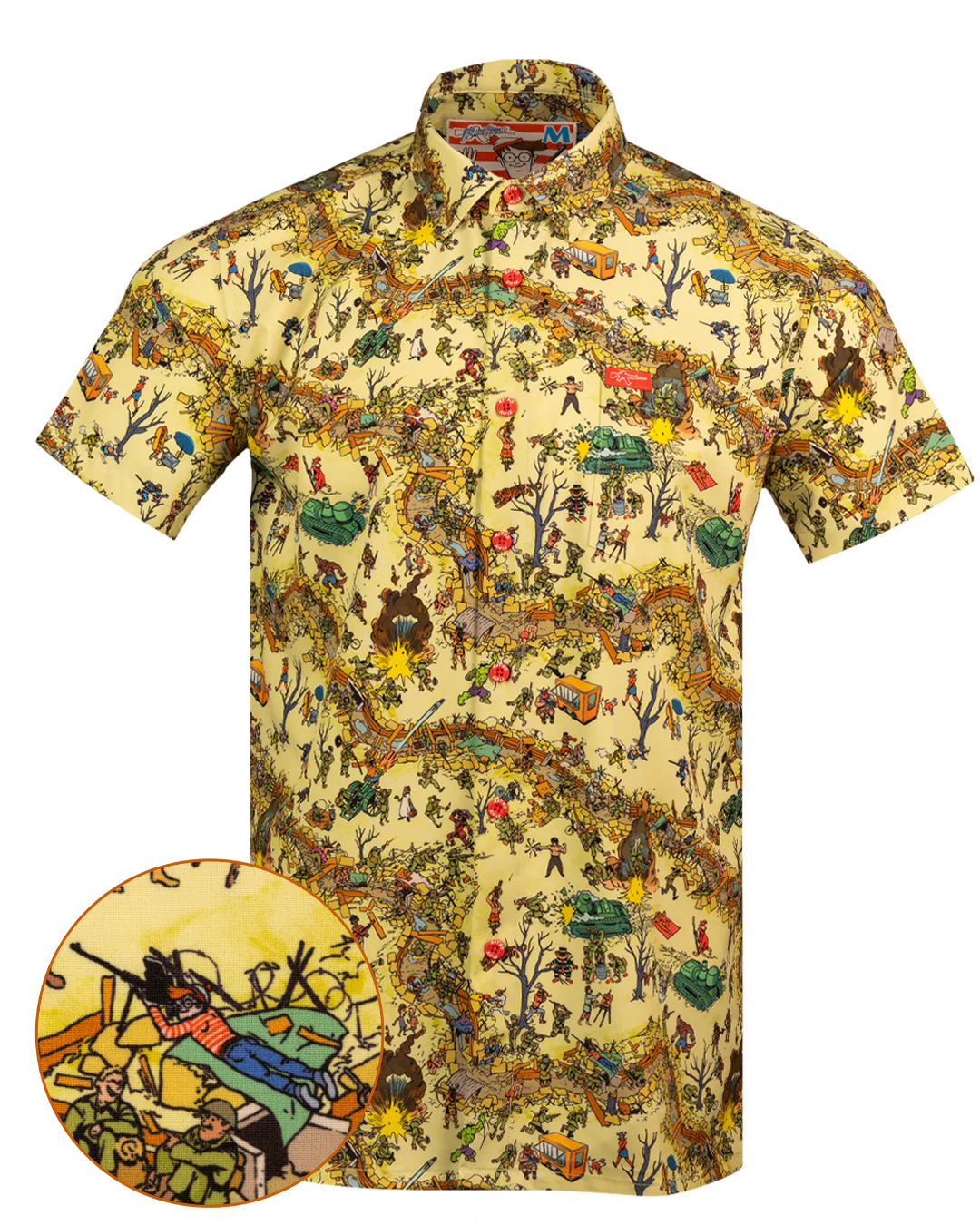 Found Him Button Down