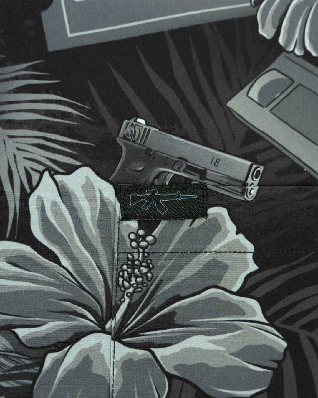 Glockbuster (Black) Button Down - Image 3